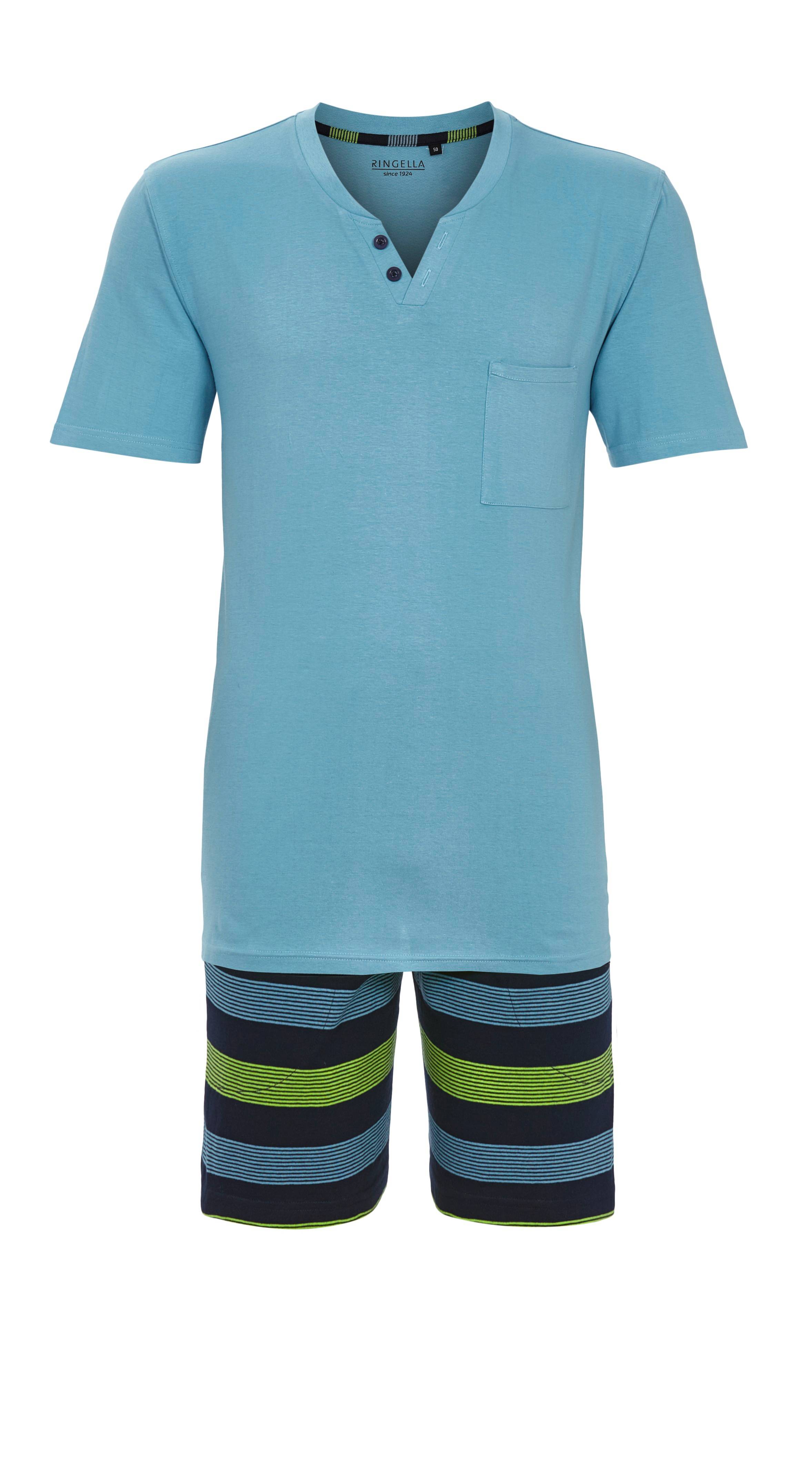 Shorty mit Zierknopfleiste