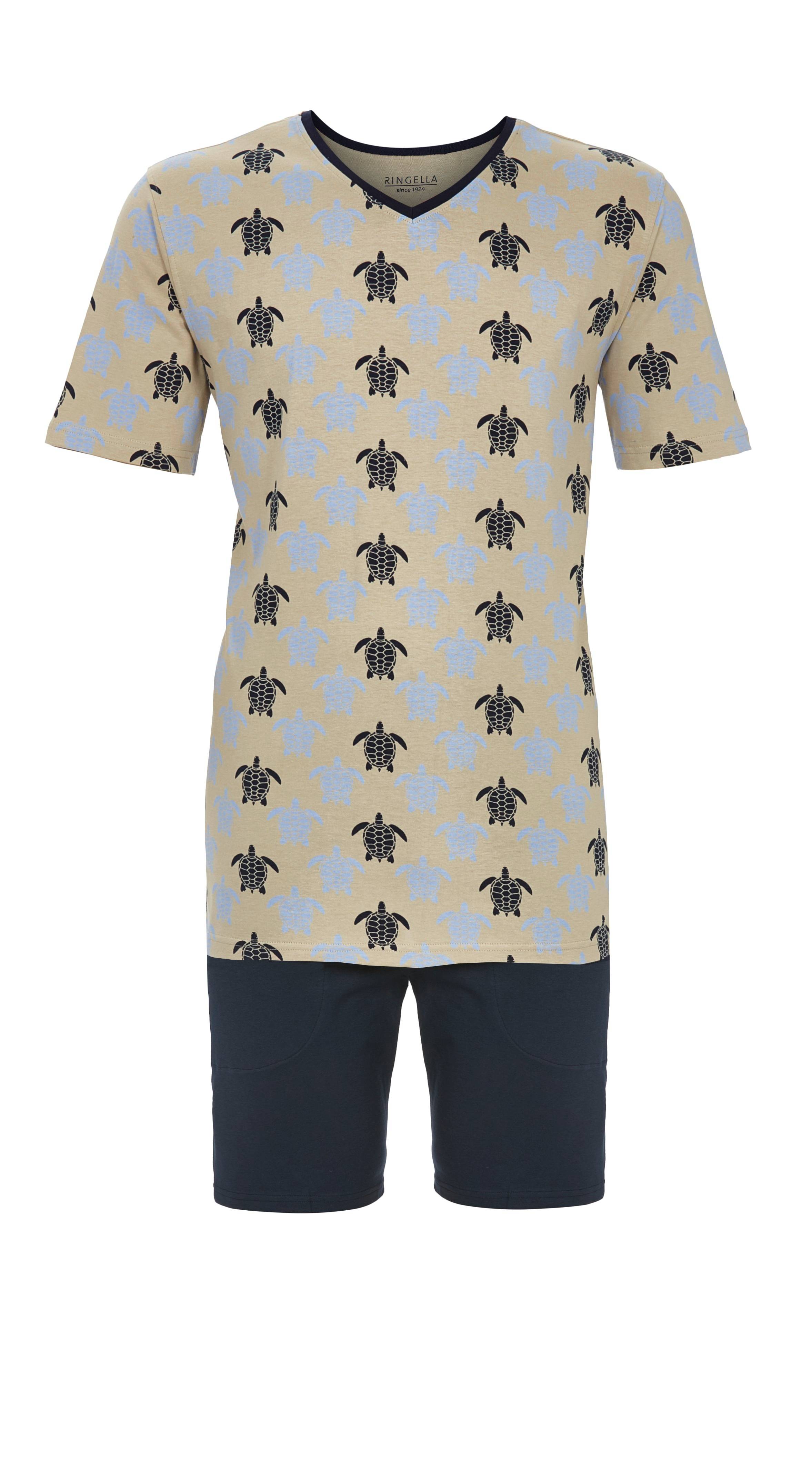 Shorty mit Schildkröten-Dessin