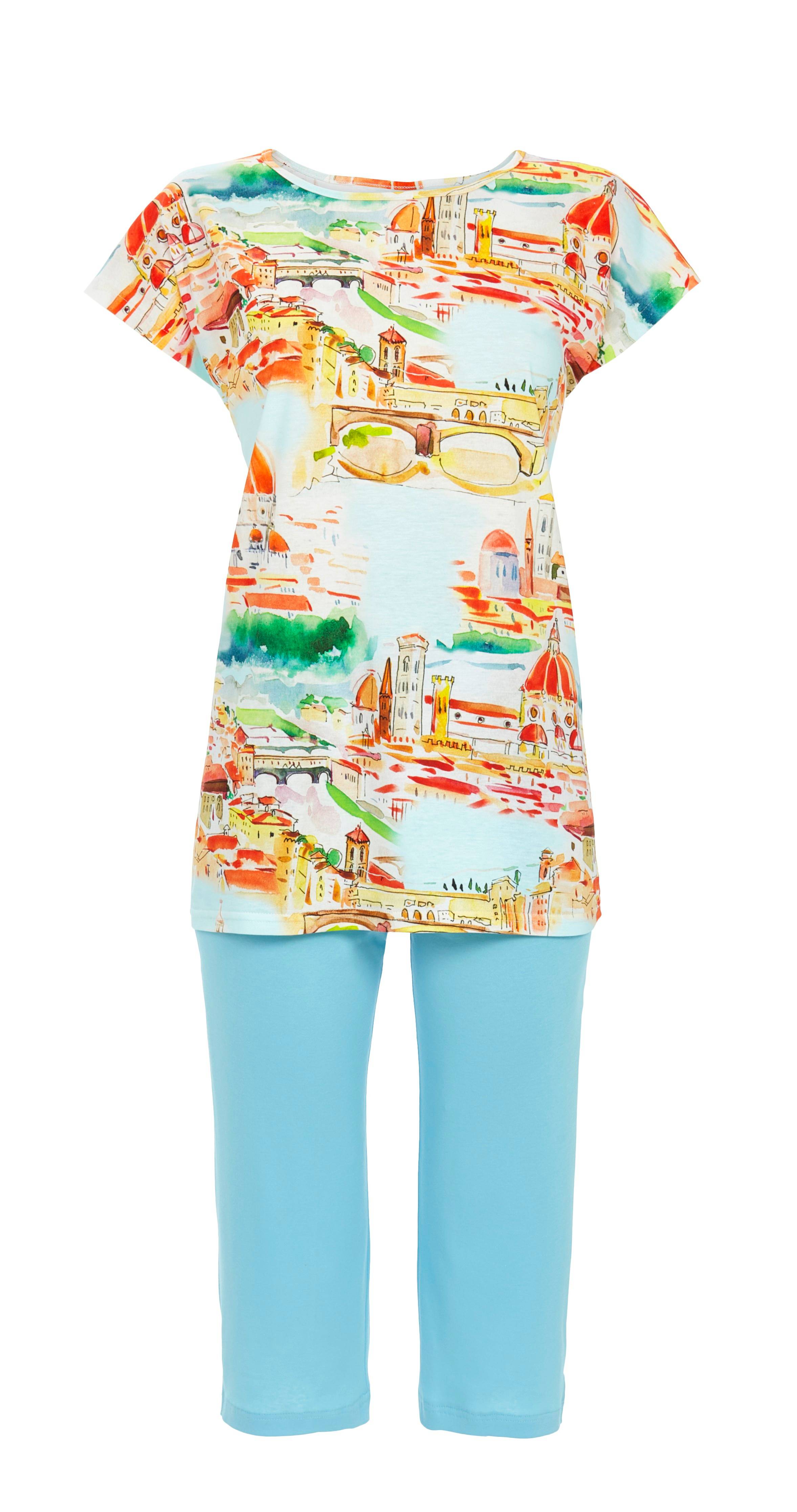 Pyjama mit Caprihose