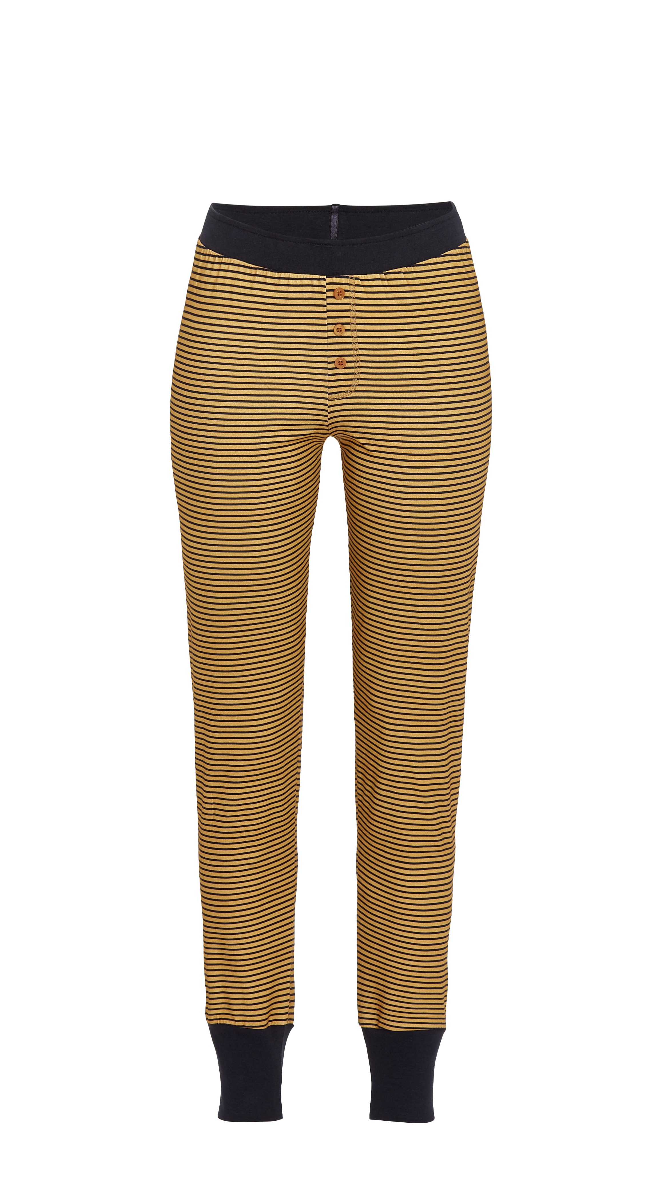 Lange Leggings mit Bündchen