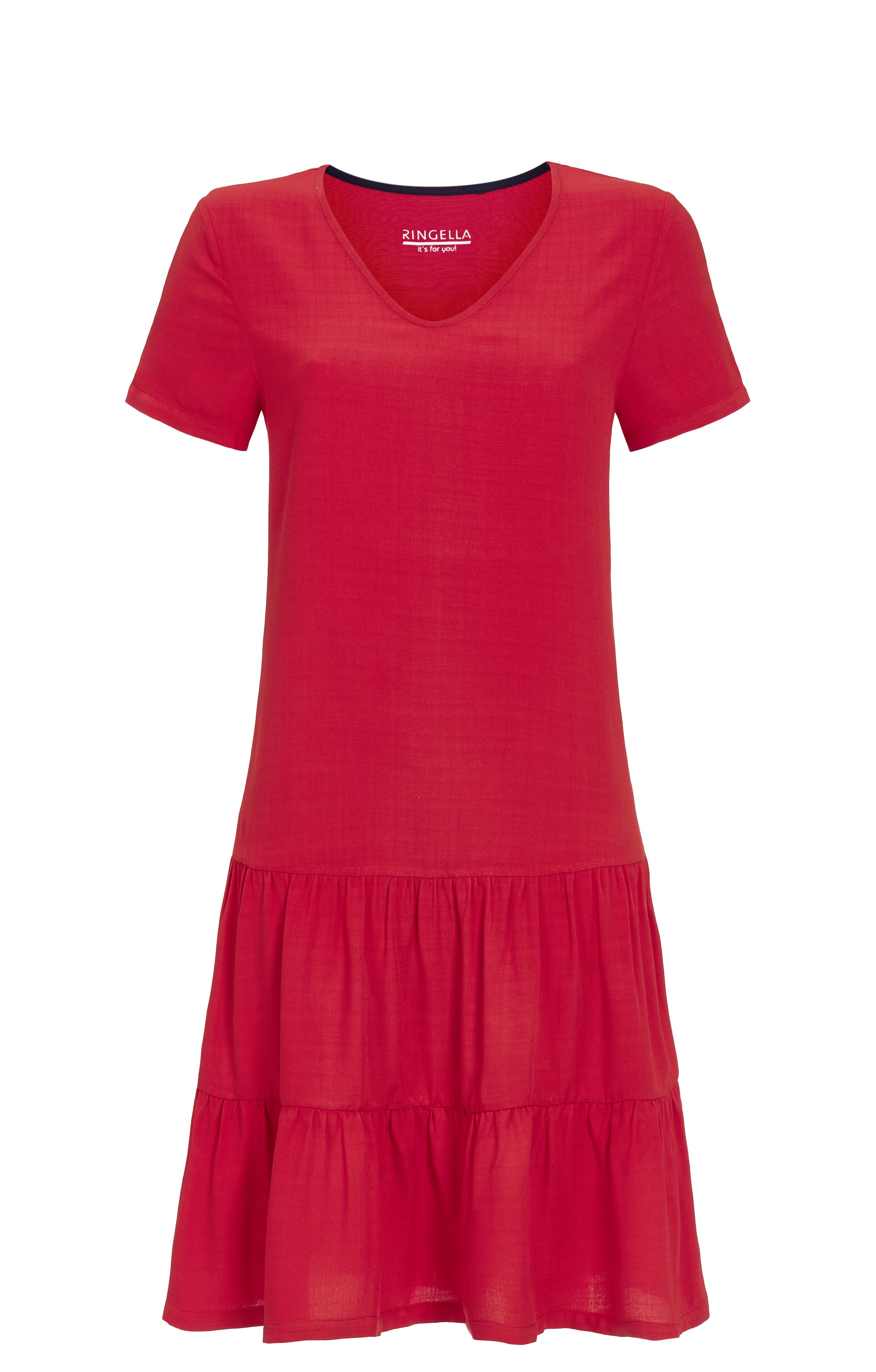 Kleid mit V-Ausschnitt