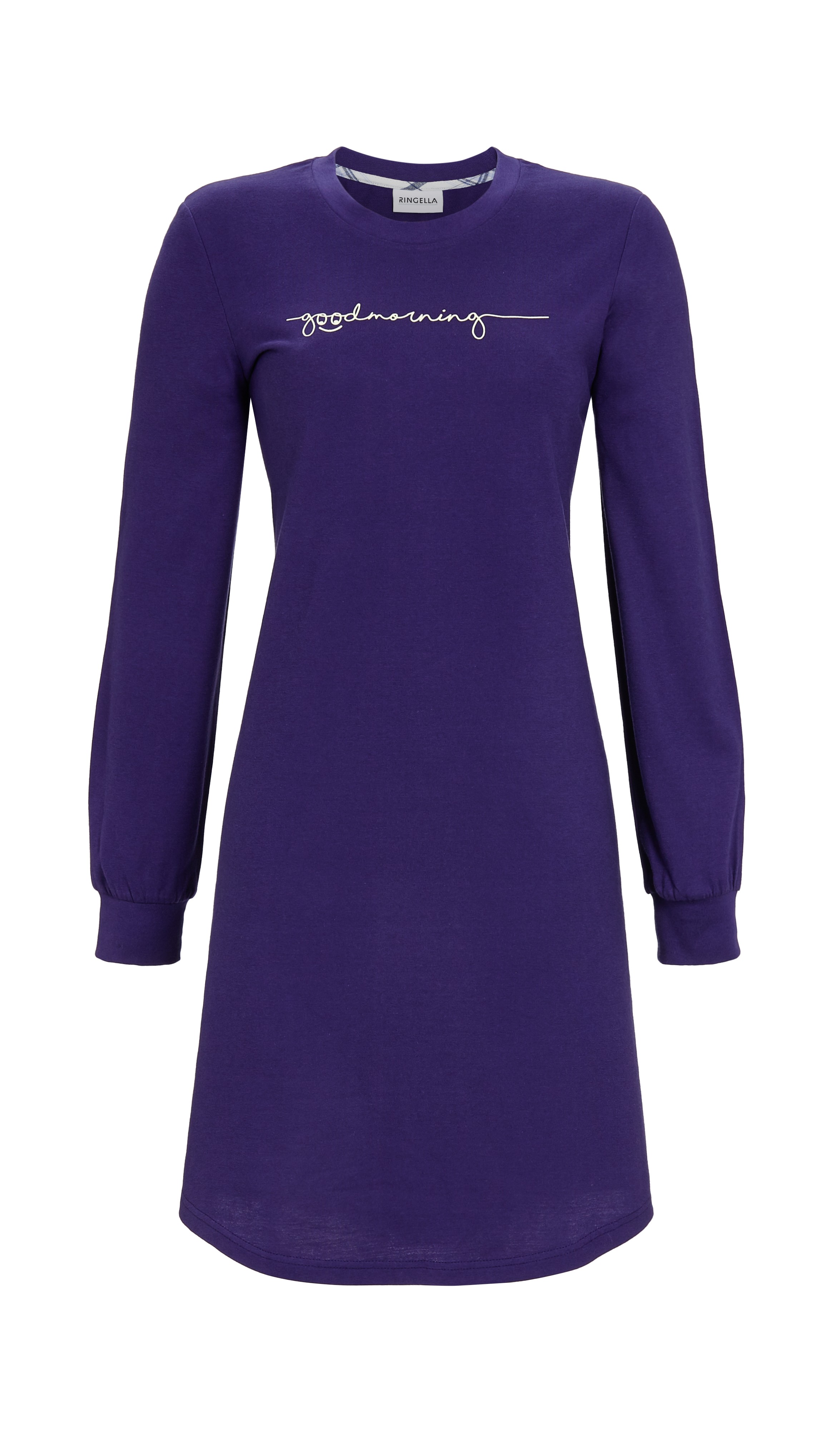 Ringella Nachthemd mit Strickbündchen