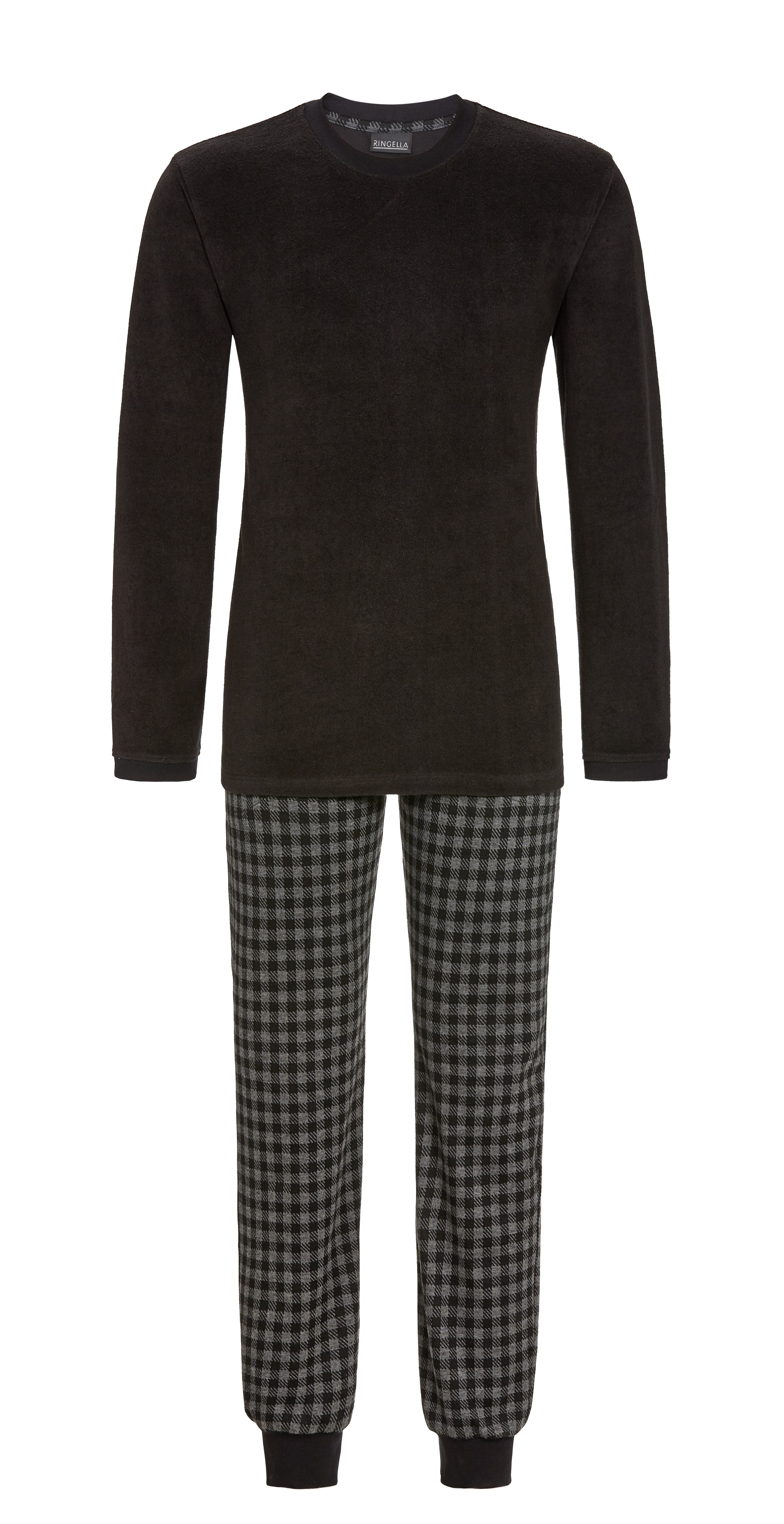 Ringella Pyjama mit Strickbündchen