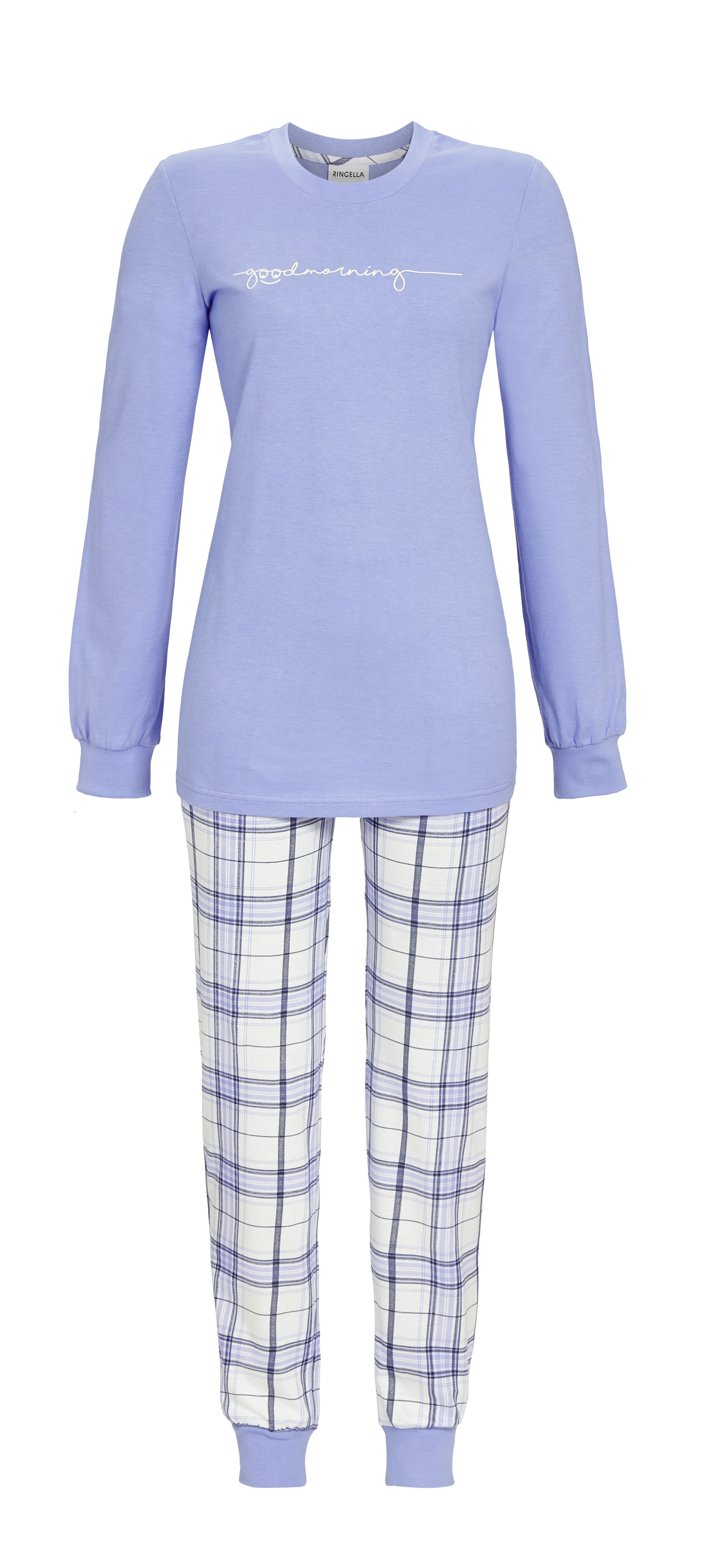 Pyjama mit Strickbündchen