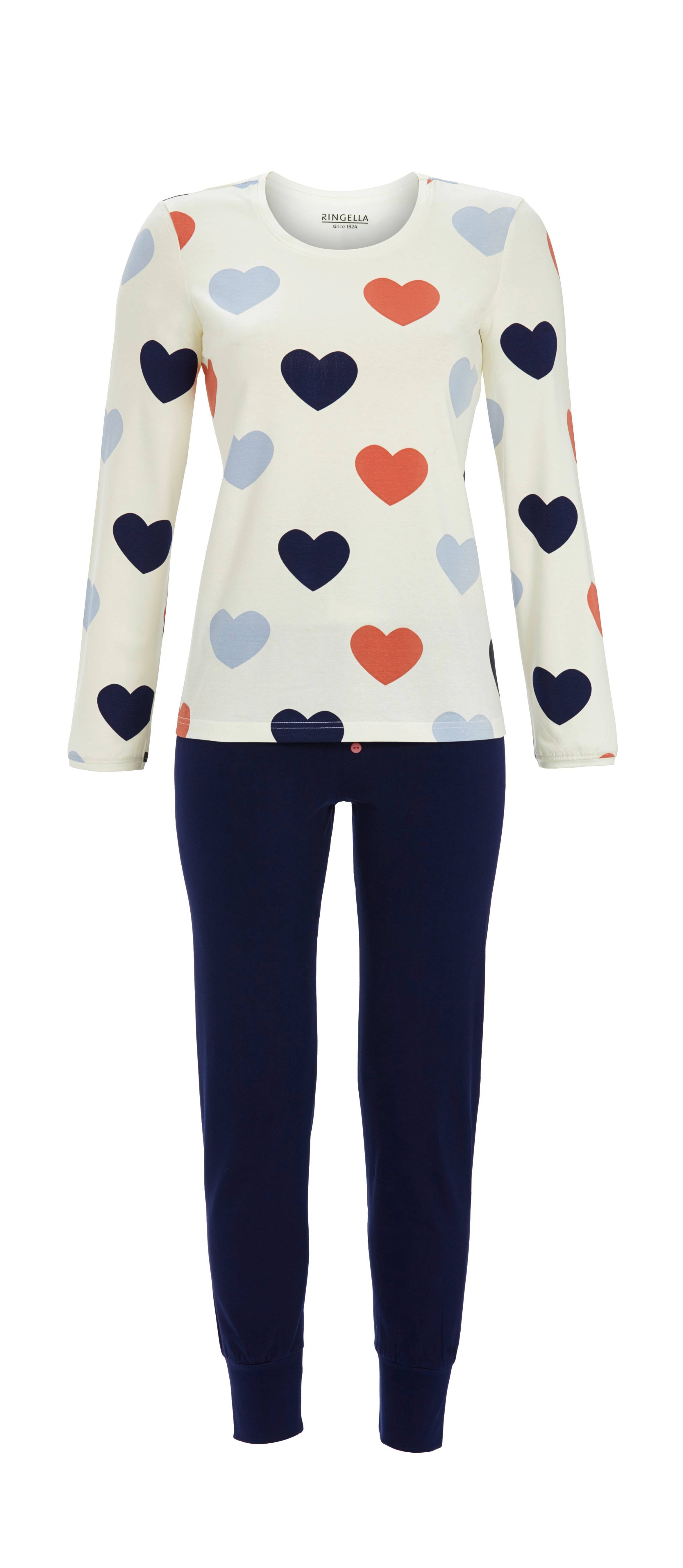 Pyjama mit Herzdessin und Leggings Pyjama mit Herzdessin und Leggings