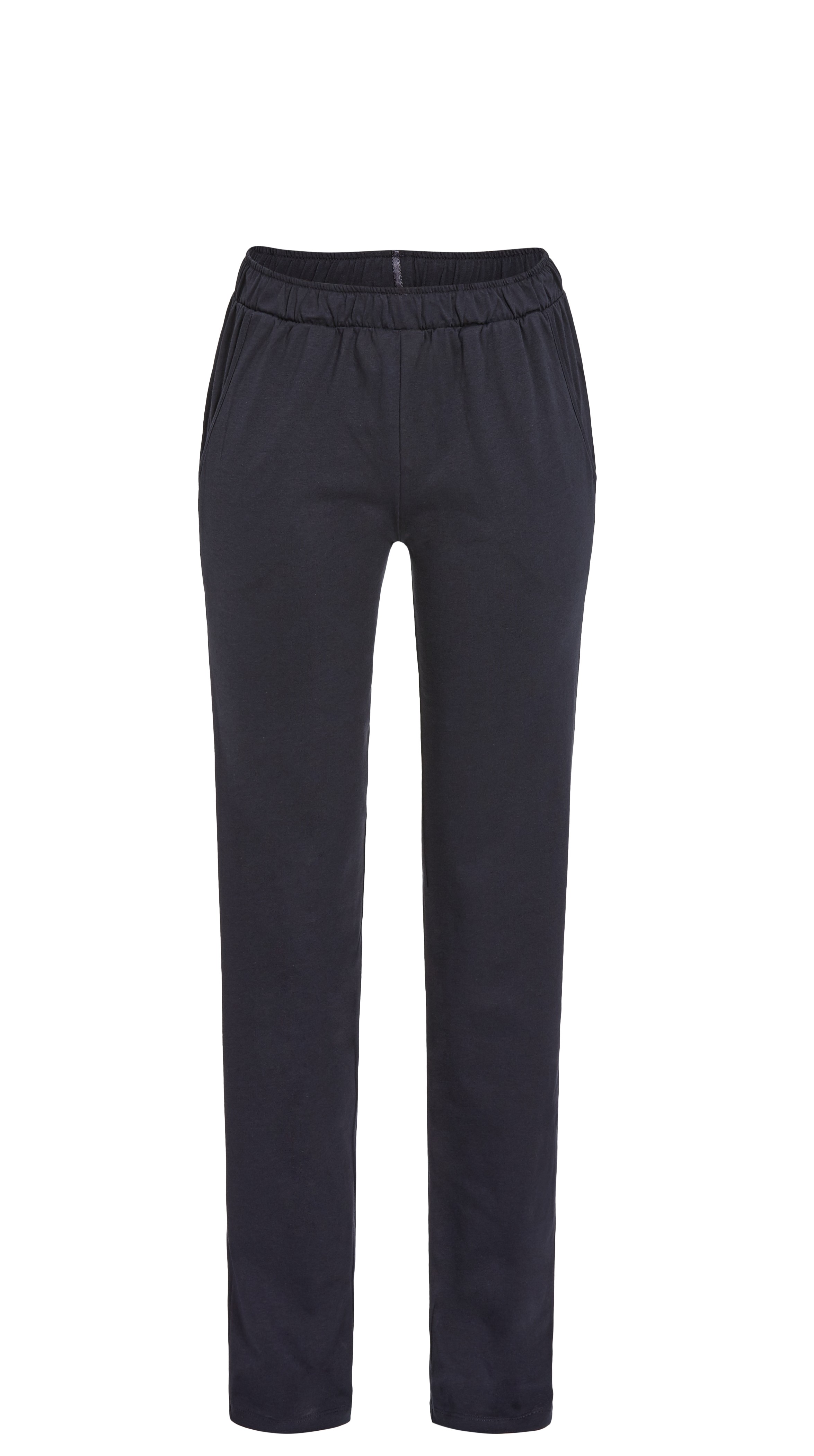 Lange Hose in Unifarbe