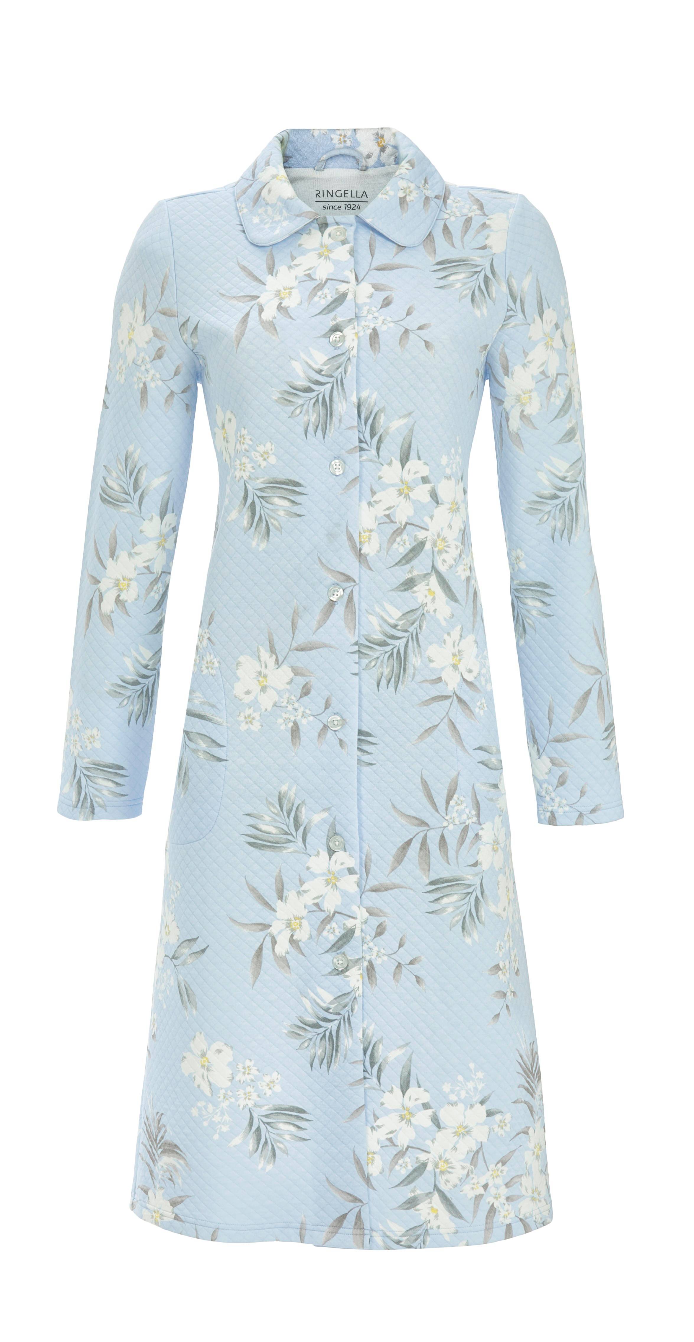 Morgenmantel in Steppoptik Morgenmantel in Steppoptik