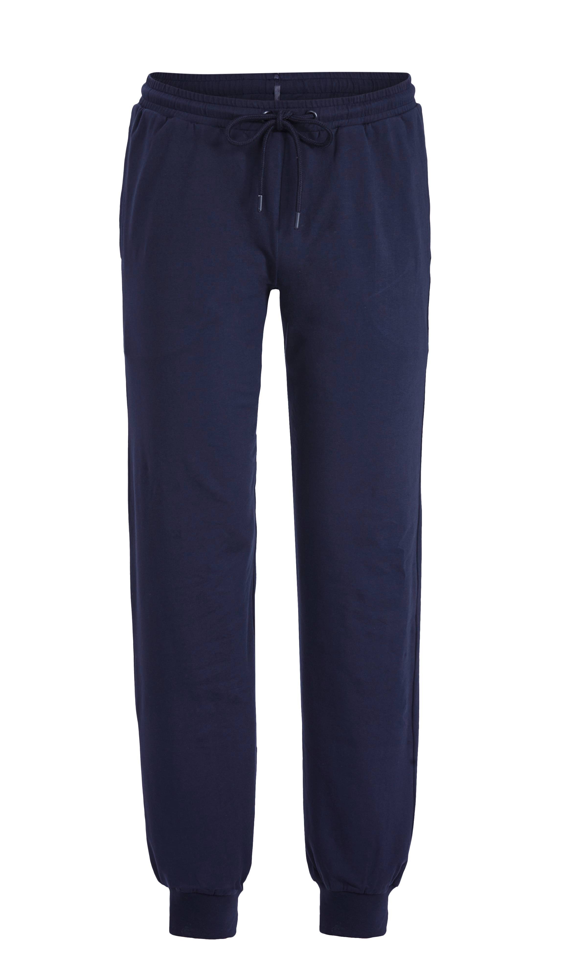 Loungehose mit Strickbündchen
