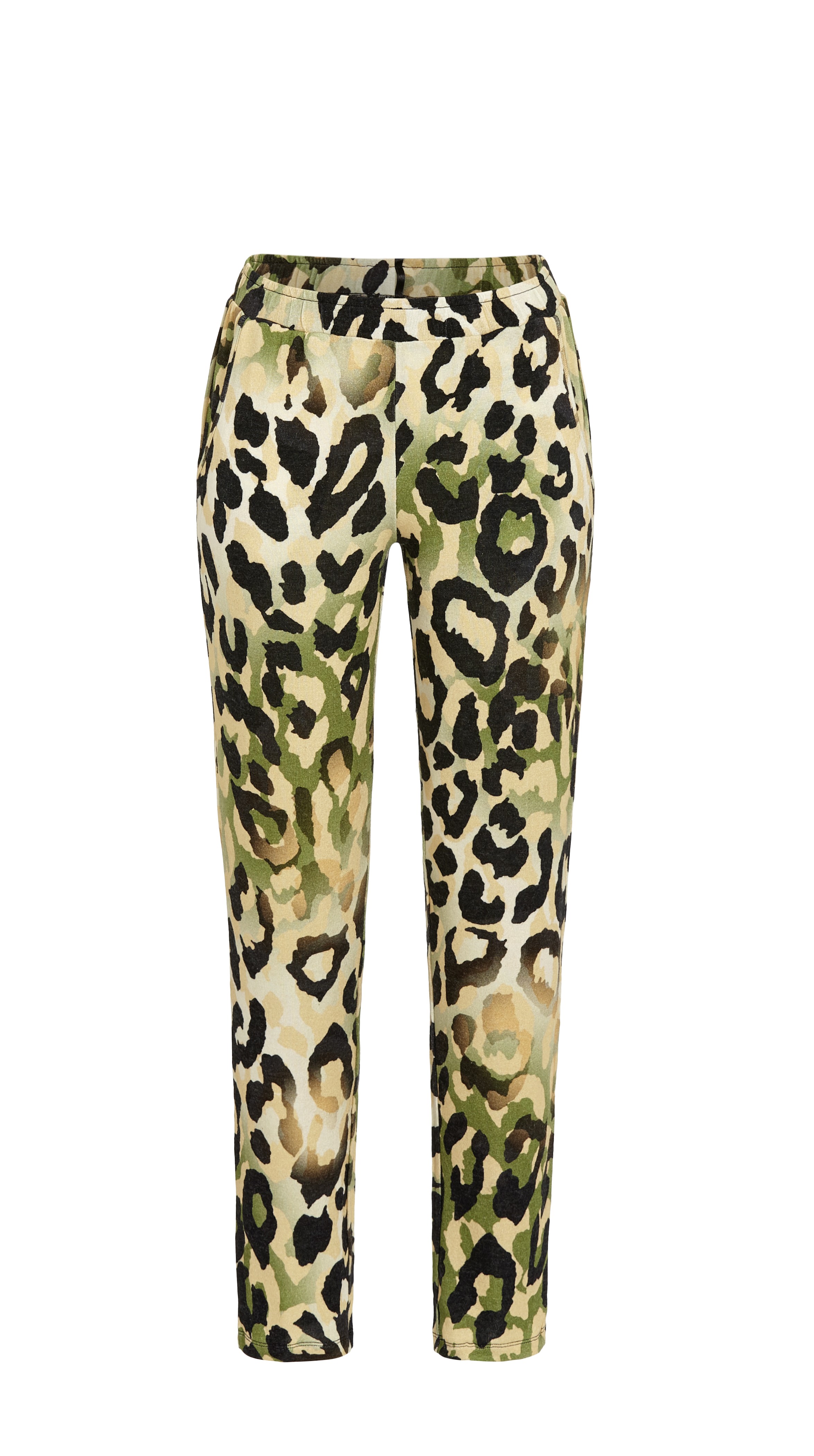 Lange Hose mit Animalprint