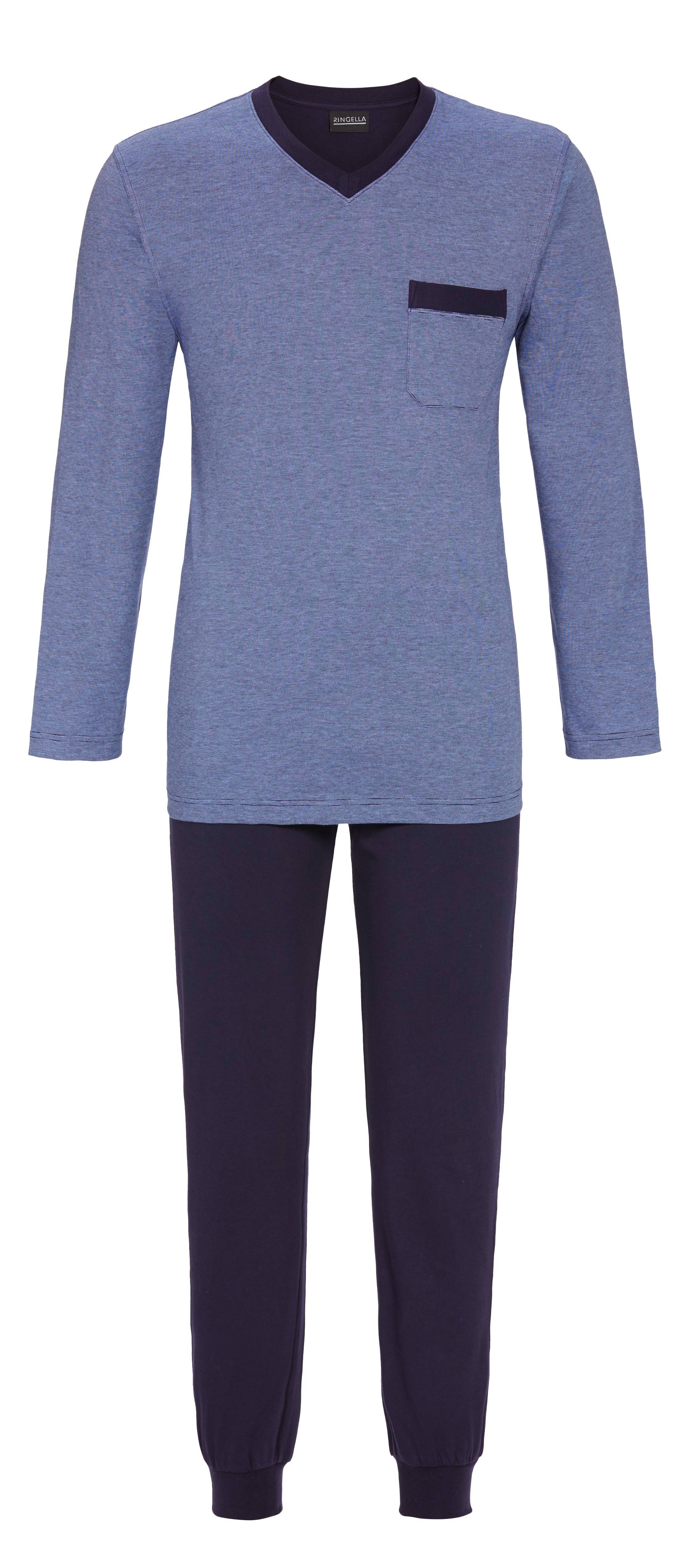 Ringella Pyjama mit V-Ausschnitt