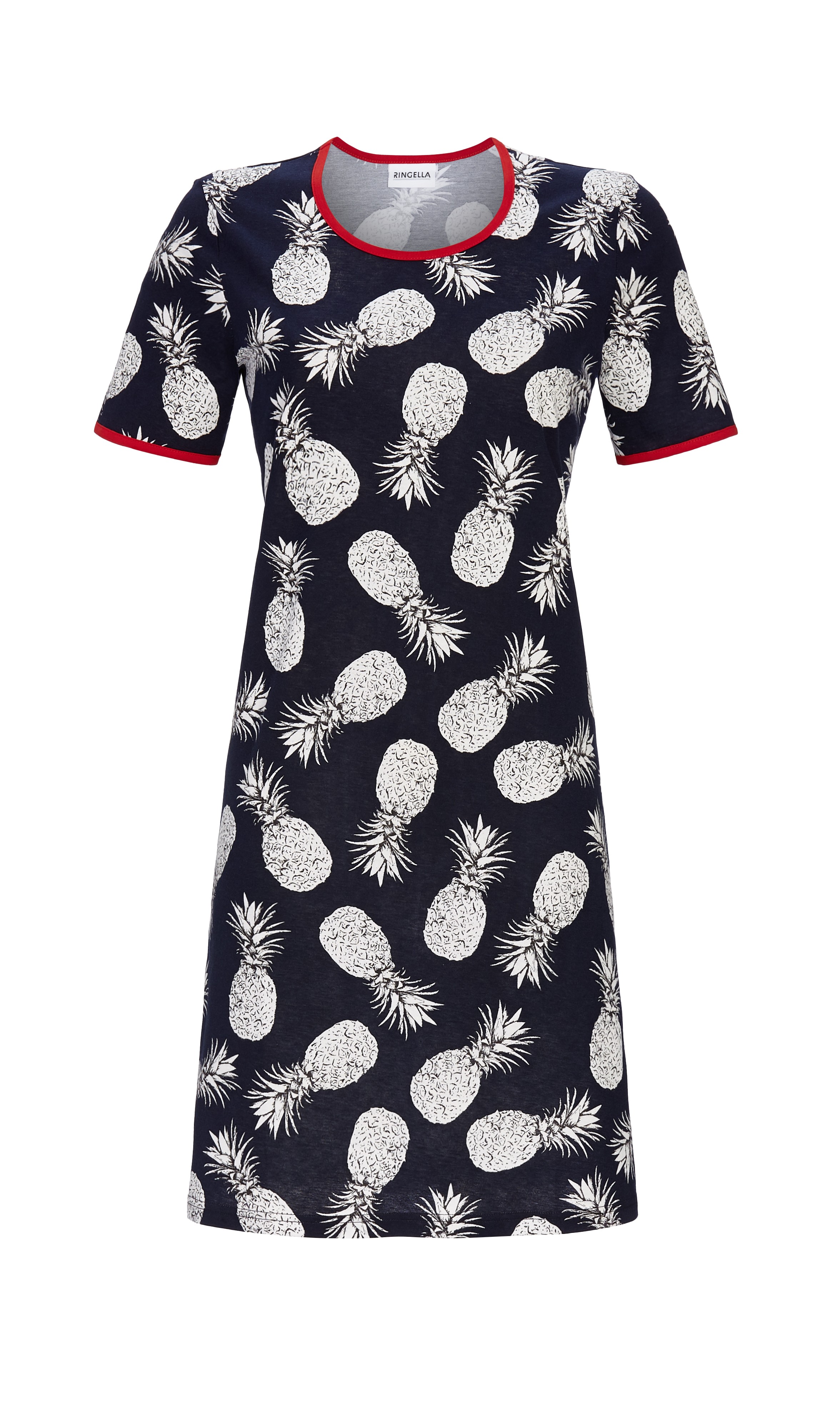 Sleepshirt mit Ananas-Print