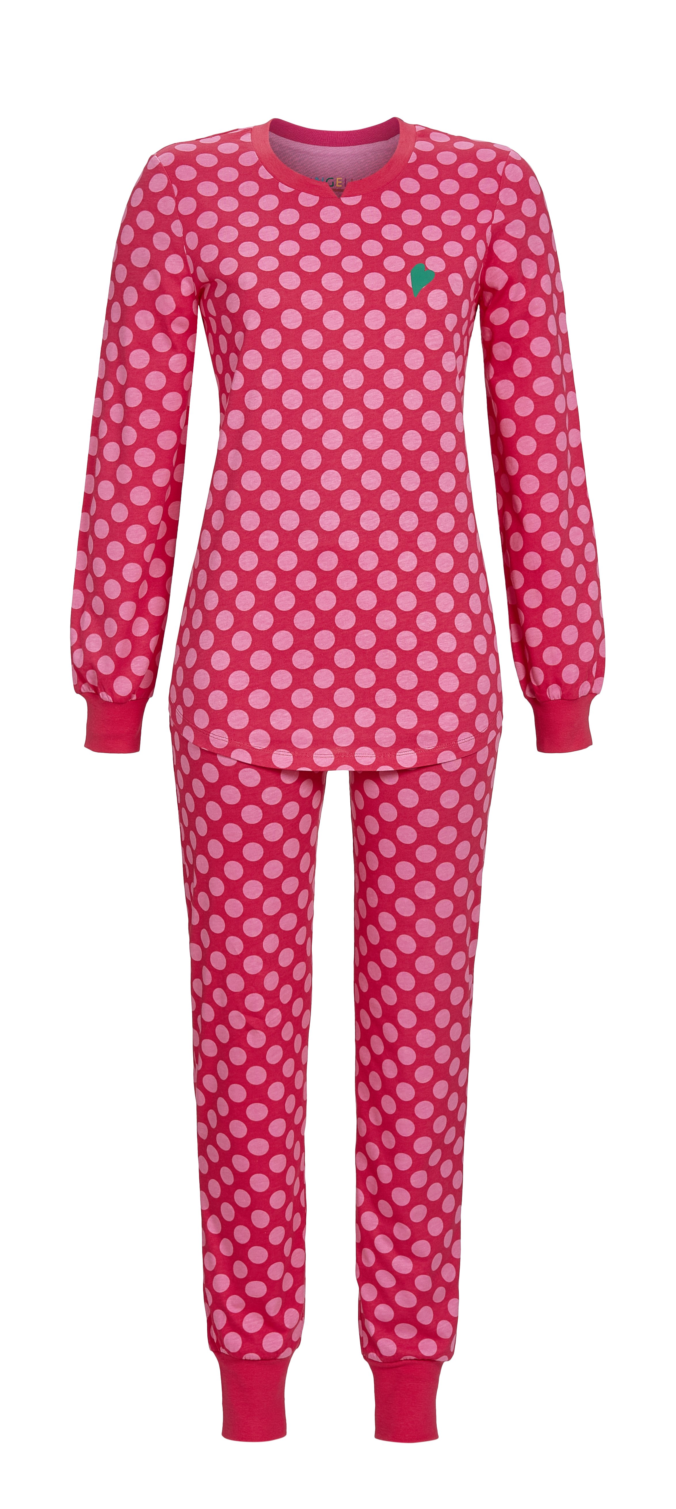 Pyjama mit Strickbündchen