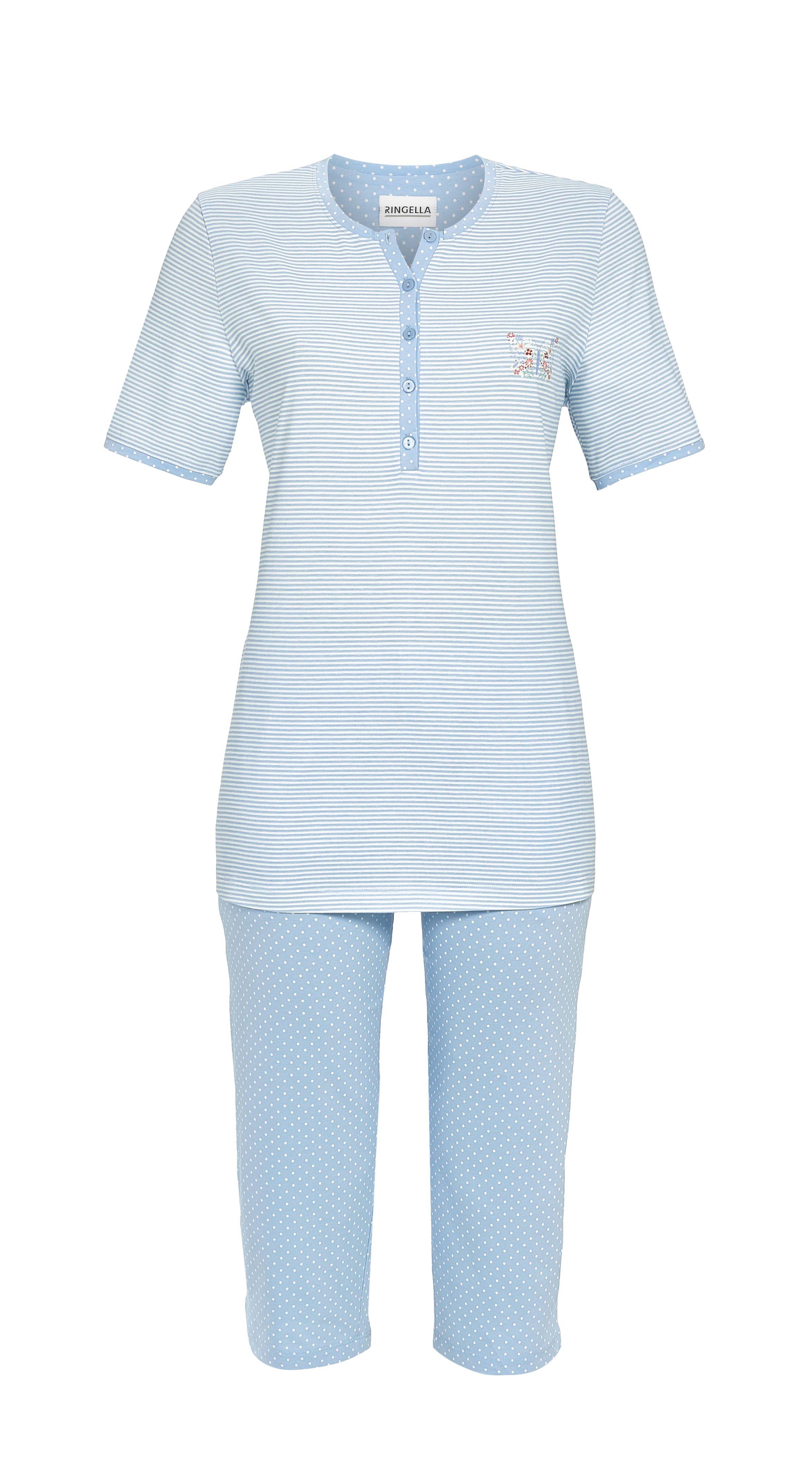 Pyjama mit Caprihose