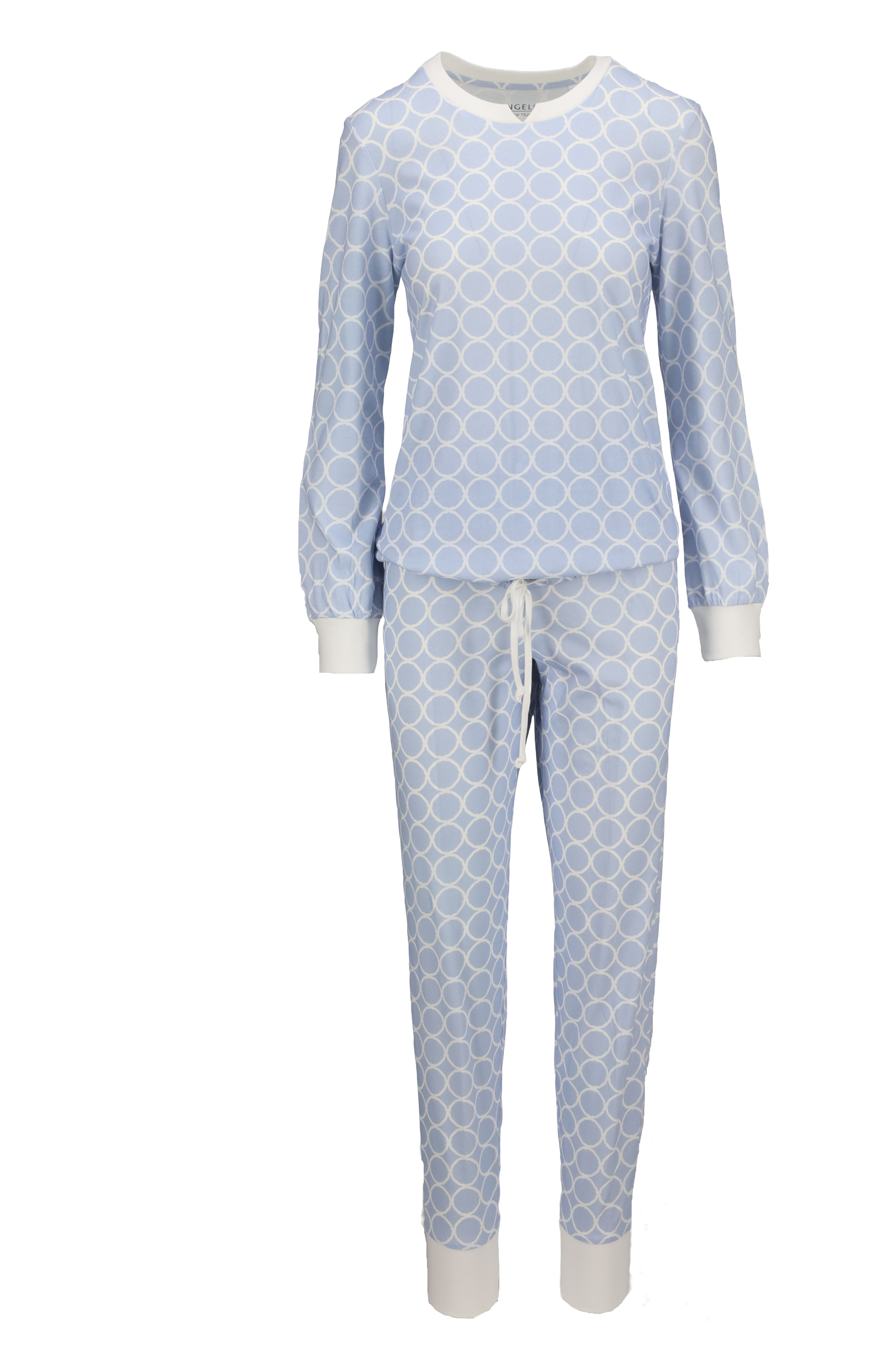 Pyjama mit Strickbündchen
