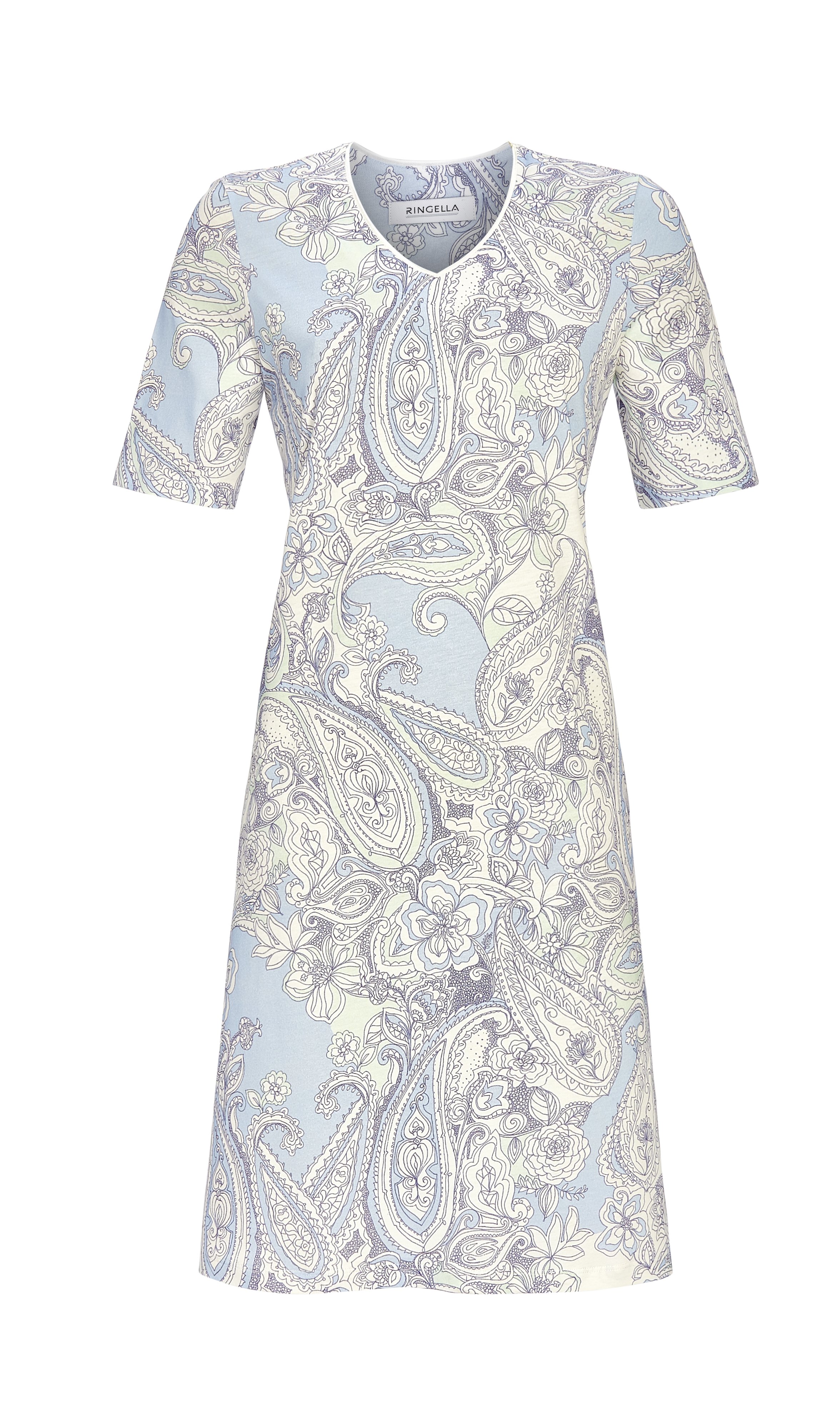 Ringella Sleepshirt mit V-Ausschnitt